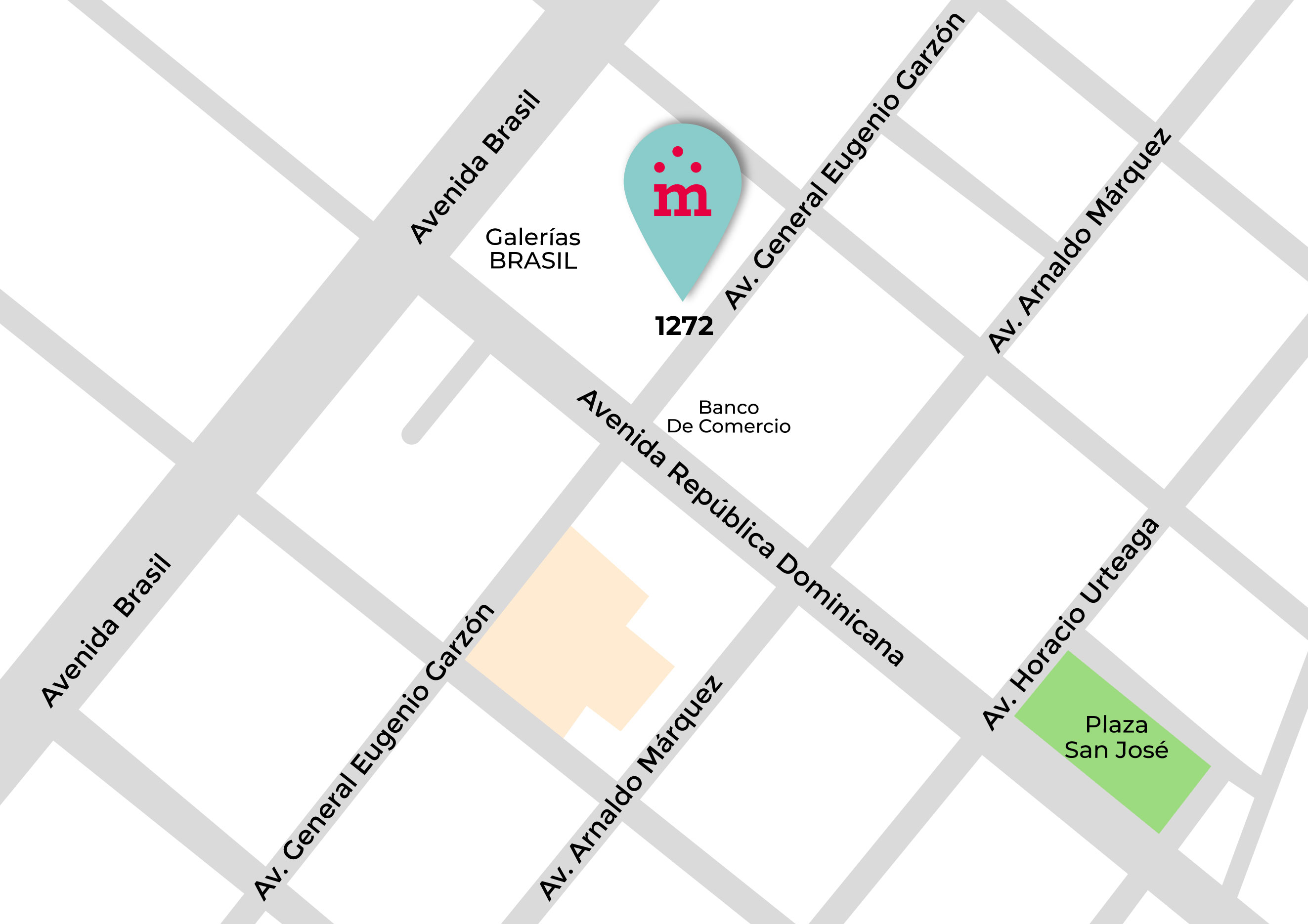 Per Studio Contact Map